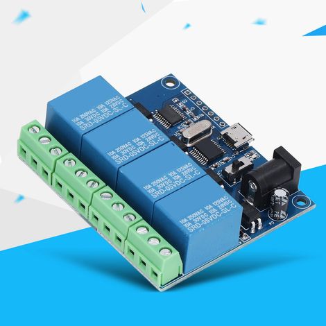 LCUS-4 Vierkanal-USB-Relaismodul, intelligenter USB-Steuerschalter, USB-Computerschalter (1/5)