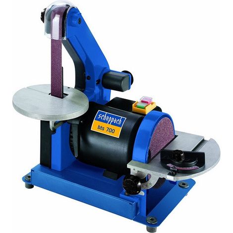 CORREA Y LIJADORA DE DISCO BANDA 250W 230V SCHEPPACH BTS700