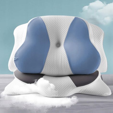 Oreiller orthopédique ergonomique en mousse à mémoire de forme - soutient le sommeil 6240 cm (1/5)
