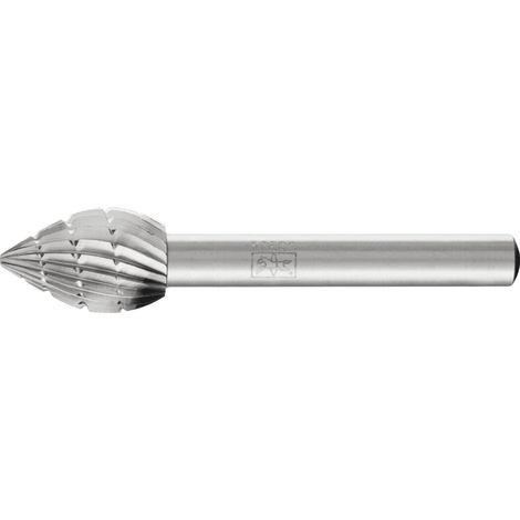 PFERD TOOLS HSS Frässtift Sonderform Ø 12x18 mm Schaft-Ø 6 mm Z 3 universal mittel fein Spanbrecher (1/3)
