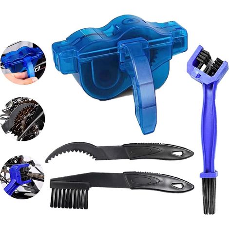 Nettoyeur de chaîne de vélo - outils et accessoires d'entretien pour VTT (1/5)