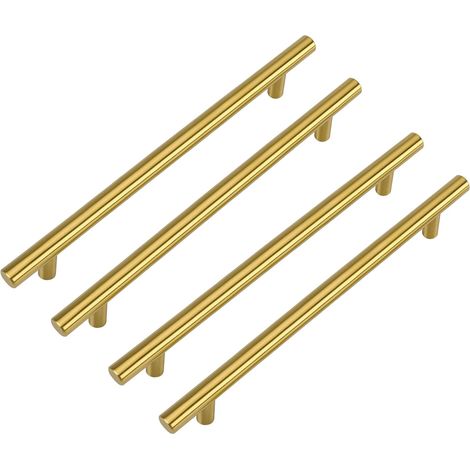 4 pezzi 160 mm Maniglia per mobili maniglia per mobile da cucina maniglia per mobile in oro maniglia per porta da cucina in ottone maniglia per cassetto maniglia per mobili