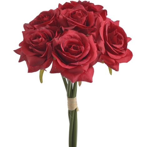 Bouquet de 6 roses de 24 cm  248CAN31610506