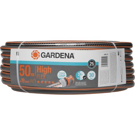 GARDENA Tubo acqua da giardino Comfort HIGHFLEX 50 m, 19 mm (3/4") per irrigazione e giardinaggio (18085-20)