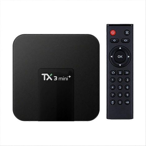 Boîtier TV TX3 Mini+ S905W2 4G/32G Wi-Fi et Bluetooth BT, prise UE (1/5)