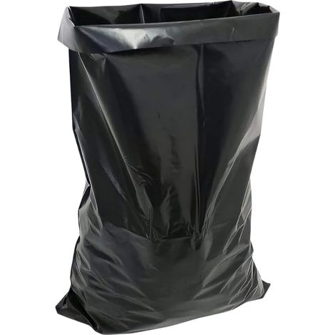 Lot de 10 sacs à gravats en polyéthylène noir – 400 g, 50,8 x 76,2 cm – Sacs à déchets très résistants – Pour constructeurs, jardin, cuisine, maison, bureau, traiteurs. (1/5)