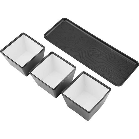Tasse Clavier Ctrl Alt Del - Design Circuit Imprimé - Matériau Abs Alimentaire - Pour Bureau Et Maison - Lot De 3 Pièces (1/5)