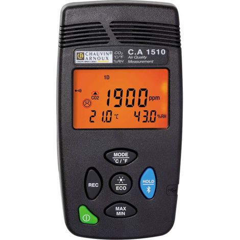[NEUWERTIG] B-Ware Chauvin Arnoux Kohlendioxid-Messgerät C.A 1510 CO2 Messgerät Datenlogger (1/2)