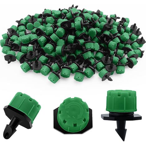 200 Goutteur Irrigation,Réglable 0-70 L/h,Tuyau 4mm,Jardin Pelouse