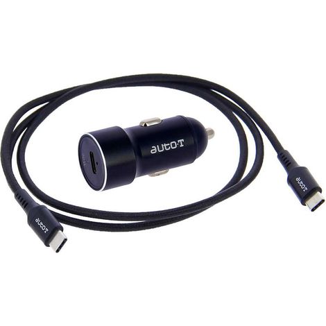 Kit chargeur auto - AUTO T - 540225 - USB-C - 20 W - 5 A