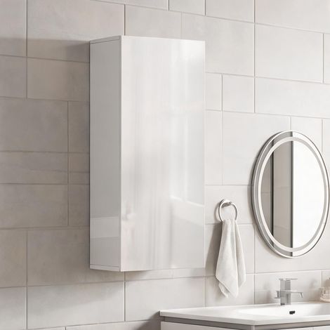 Meuble de salle de bain en mDF verre trempé 30 x 23,4 x 71,2 cm (1/5)