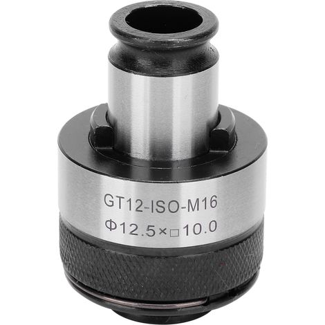 Mandrin à pince avec protection anti-surcharge GT12ISOM16, couple réglable, changement rapide pour taraudage
