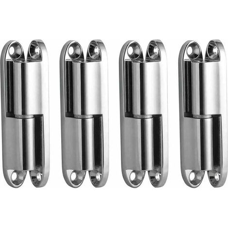 Lablanc – Charnière pour meuble 4pcs – Acier galvanisé – Capacité de charge 40kg – Pour portes en bois et métal – Installation rapide (1/5)