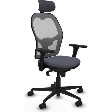 piqueras-y-crespo Ergonomischer Bürostuhl Grau Dunkel