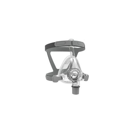 Masques CPAP faciaux complets avec harnais, coude pivotant et coussin (1/5)