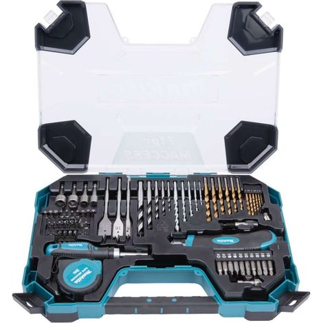 Makita - Set di punte da trapano e bit da 71 pezzi E-22589