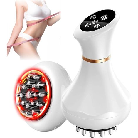 Appareil de massage lymphatique - Appareil de remodelage corporel, aide à réduire les vergetures et la cellulite, soulage la sciatique, les douleurs dans les jambes, les bras et l'abdomen (1/5)