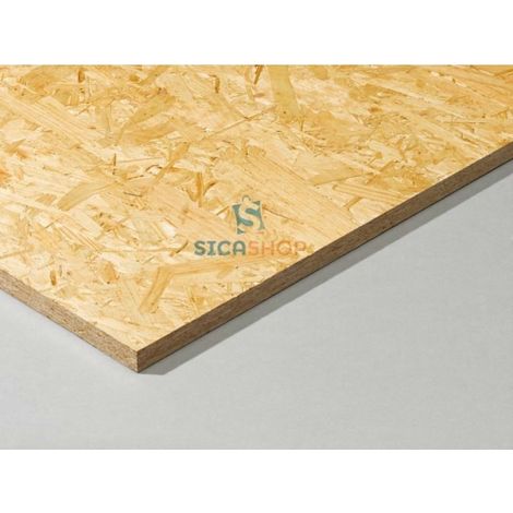 OSB 3 Pannello Legno fenolico cm 124x124xmm18 per Arredo, Fai da te ed Edilizia