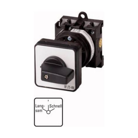 Inverseur cont.: 4 0A à acc. à rappel encastré fixation arrière 000003196 EATON T0-2-15435/Z (1/2)
