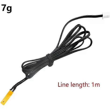 Sonde de température ultra-mince NTC 1M, thermistance à couche mince B3950-10k, tête de mesure de température de surface, borne XH254 (1/5)