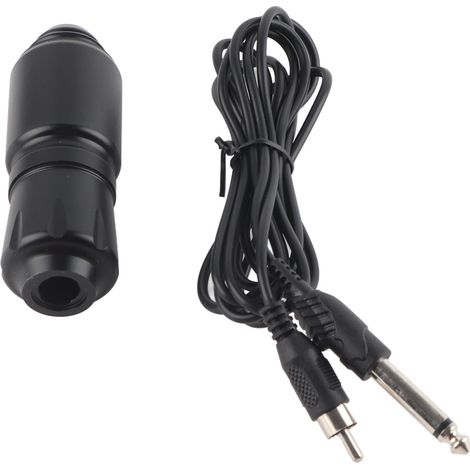 Machine à Tatouage Professionnelle 8V 10000RPM Stylo Tatoueur Mini Motor Réglable Puissant Noir pour Liner et Shader (1/5)