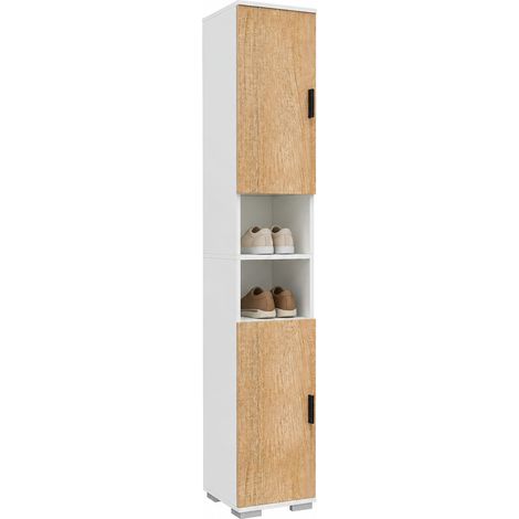 Holz schmaler Schuhschrank Gados  M