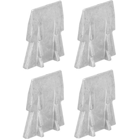 4 Pièces Coin pour Outil Multifonctionnel Outil Polyvalent s Multifonctions Circulaire Coin De De Fer Robuste De Fer pour Le Manche De Marteau Ménage
