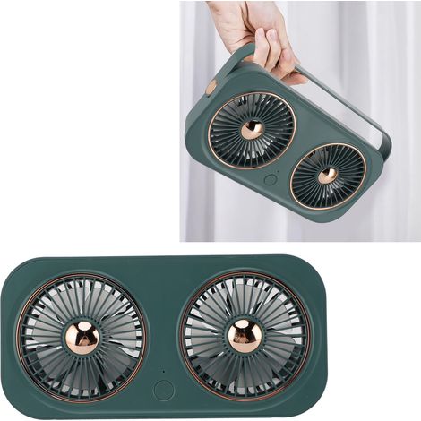 Panneau Solaire 20W Ventilateur d'Échange d'Air pour Camping Toilettes Abri de Chien Vert (1/5)