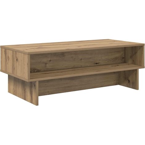 Maison Exclusive - Couchtisch Artisan-Eiche 100 x 46 x 35 cm Holz