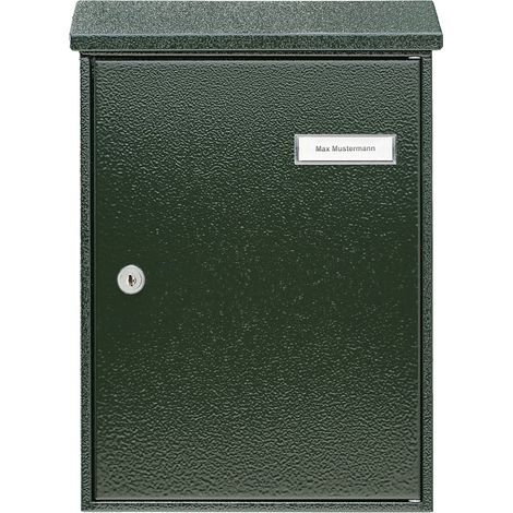 BURG Aufhängebriefkasten LETTER - Stahl verzinkt grün (1/5)