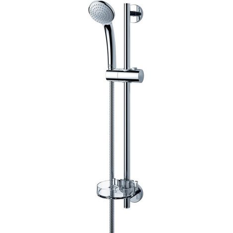 Ideal Standard Set doccia Idealrain 600mm Doccetta a 1 funzione d:80mm Cromo, B9501AA