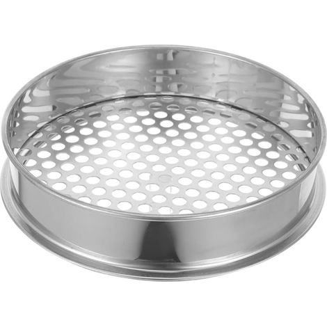 Tamis à Terre Inoxydable pour Jardinage Tamis à Sable avec Ronds de Bac de Tamisage pour Compost et Sol (1/5)