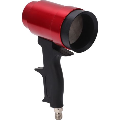 Heißluftpistole mit ergonomischem ABS-Griff, Gehäuse aus Aluminiumlegierung, oxidationsbeständig, geeignet zum Trocknen von Autolacken auf Wasserbasis. (1/5)