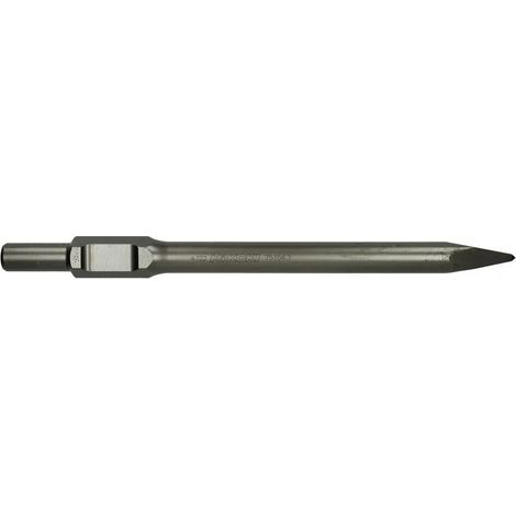 Burin pointu hex.30mm L.400mm – Pour béton armé – Précision de coupe – Compatible avec perforateurs HIKOKI (1/6)