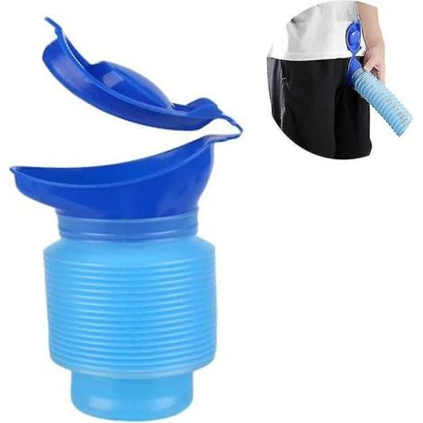 Urinoir portable pour adultes, rétrécissable et pliable, unisexe, idéal pour la voiture et les voyages (1/5)