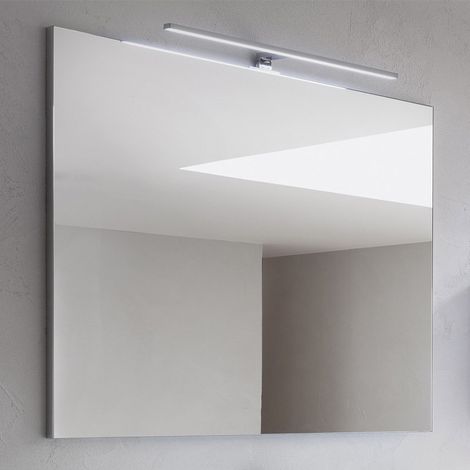 Specchio da Bagno - 60 x 80 cm bordi arrotondati cm - Filo Lucido - Reversibile (1/5)