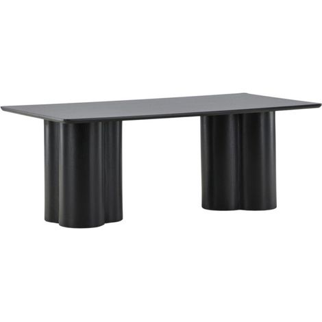 Table Basse Design "Olivia" 120cm Noir (1/5)