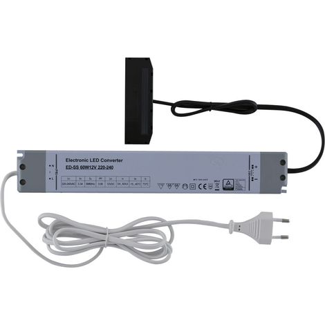 L & S LED di alimentazione dispositivo ng40, 12 V/DC, 10 Vie, Potenza 60 W, 1 pezzi, 12507750000