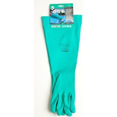 Guante quimico xl10-46cm piscina floc. nitr. ver juba
