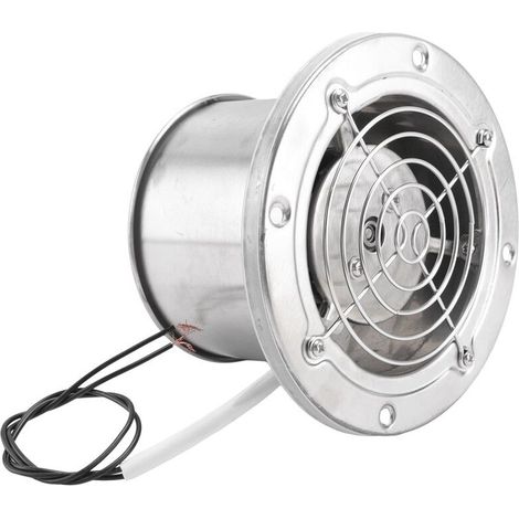 Tuyau 4 pouces inox, conduit ventilation extracteur fenêtre WC cuisine (1/5)