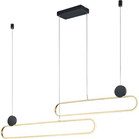 [GEBRAUCHT] Trio Lighting Led Hängeleuchte Grant Dimmbar Cct Messing Deckenlampe Pendellampe B-Ware