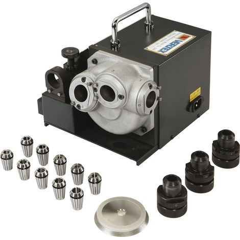 Affûteuse de fraises de ø 4 à 13 mm 4800 rpm 0,45 kW 230V y compris 10 pinces ER20 et meule diamantée Vertex VEG-13A (1/2)
