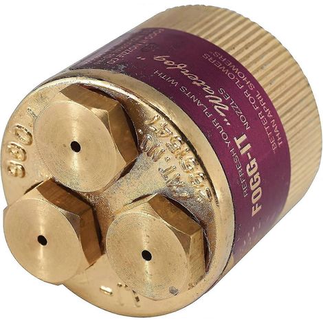 60-12344 12344 1 Gpm Thin Heavy Duty Brass Fog-it Nozzle (1/3)