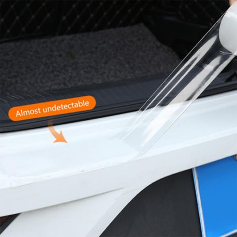 Bande de protection de bord de portière de voiture de 3 mètres, anti-rayures et anti-collision, transparente et invisible. (1/4)