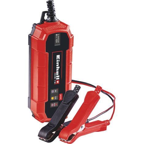 Einhell Batterie-Ladegerät CE-BC 1 M (intelligentes Batterieladegerät mit Mikroprozessorsteuerung für verschiedenste Batterietypen, bis zu max. 32 Ah, max. 1 Ampere Ladestrom) (1/9)
