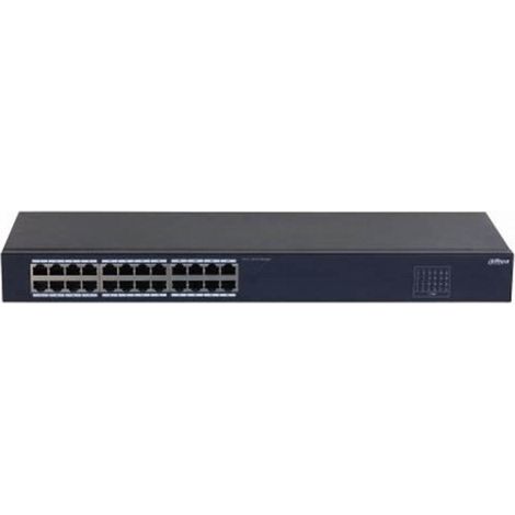 SF1024 - Switch no administrado de 24 puertos 10/100 Mbps, carcasa metálica