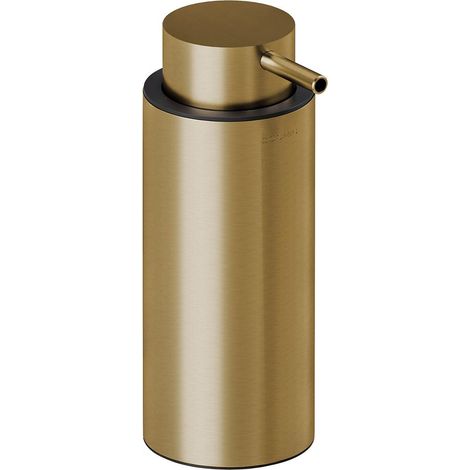 COSMIC Soap dispenser, Brushed gold PVD, LOGIC Collection