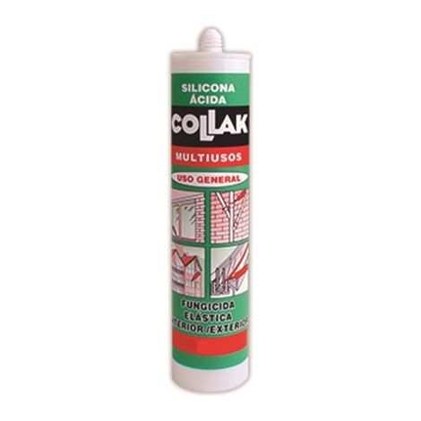 KOLLAK 40601 MEHRZWECK-Säure-Silikon 280ml durchscheinend
