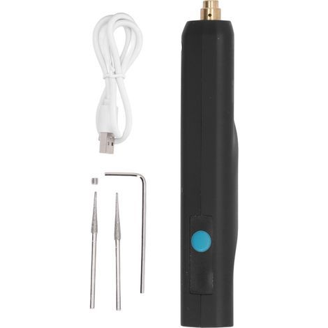 Elektrischer Gravierstift, 25 W, 7000 bis 28000 U/min, 5 Geschwindigkeitsstufen, USB-wiederaufladbar, 3,7 V (1/5)