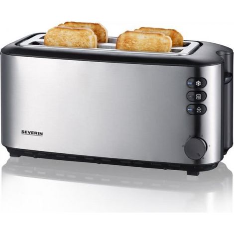 Grille Pain - Toaster Electrique SEVERIN AT 2509 - Inox (1/4)
